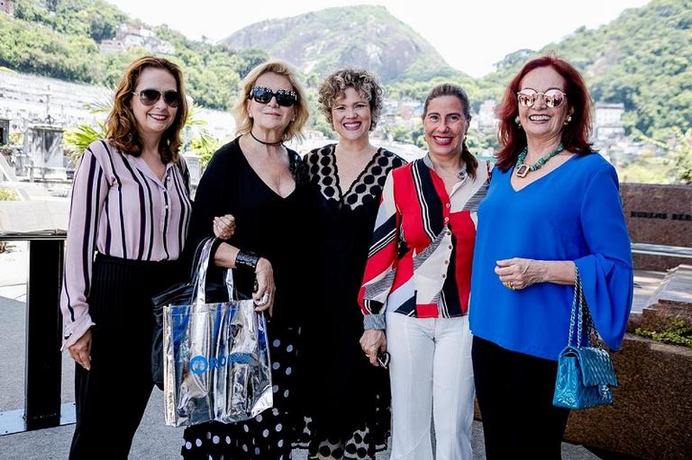 Andrea Berensztjn, Fátima Martins, Daniela Mantovanelli, Alice Tamborindeguy e Sueli Stambowsky