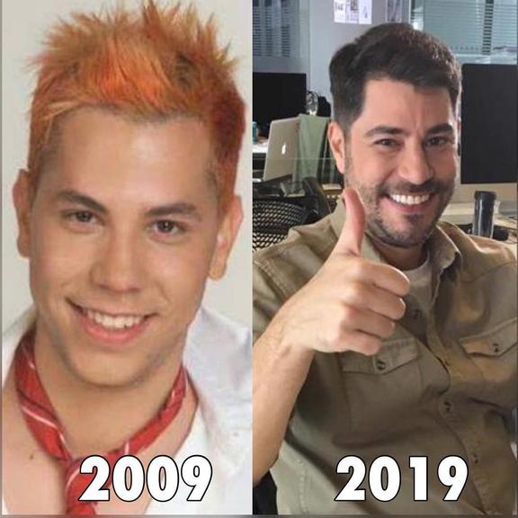 Famosos no 10 Years Challenge 