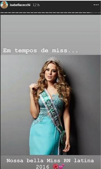 Miss Rio Grande do Norte desmente Isabella e família tenta explicar