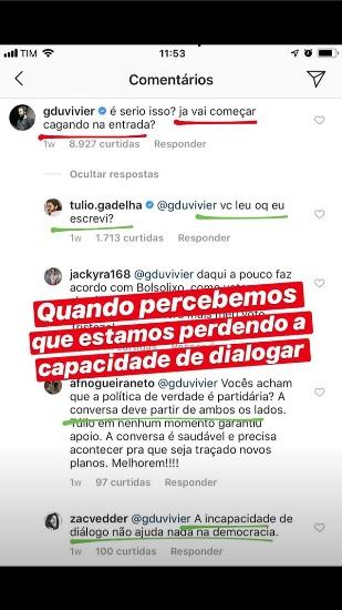 Túlio Gadelha se pronuncia sobre acusações