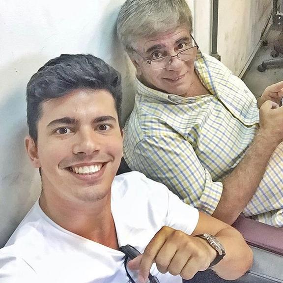 Wagner Montes Filho e pai