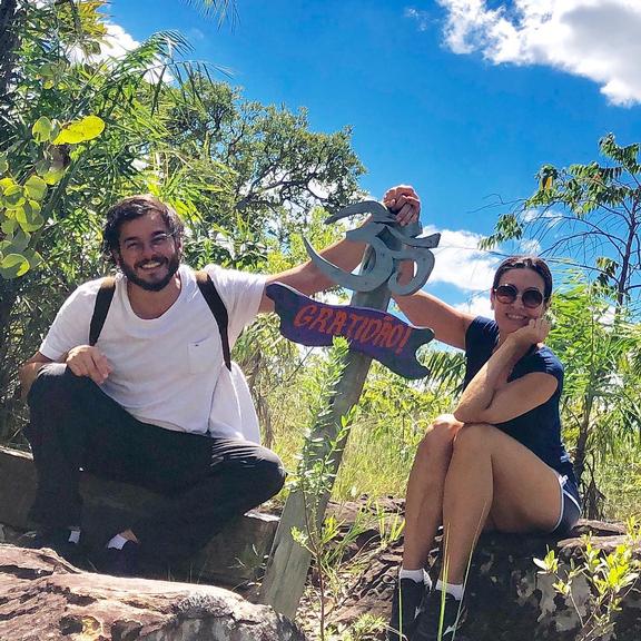 Fátima Bernardes e Túlio Gadêlha