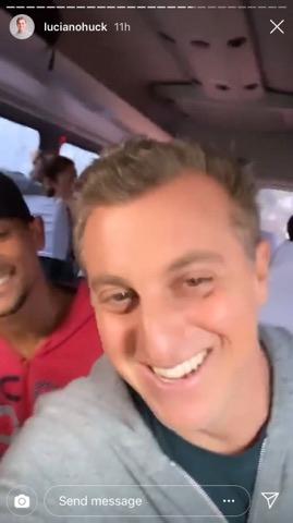 Luciano Huck passa por sufoco durante enxurrada em Minas