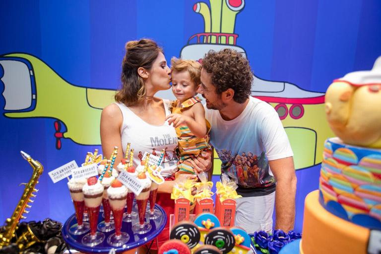 Rocco, filho de Rafa Brites e Felipe Andreoli, faz 2 anos!