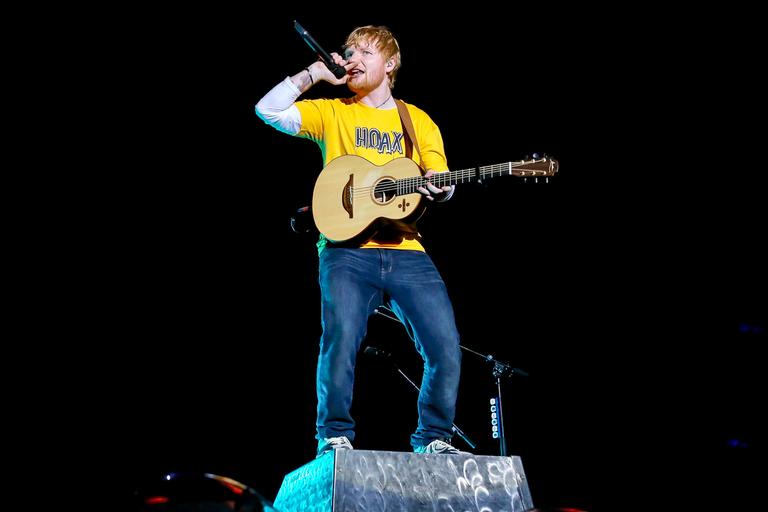 Ed Sheeran se apresenta com a turnê Divide em São Paulo