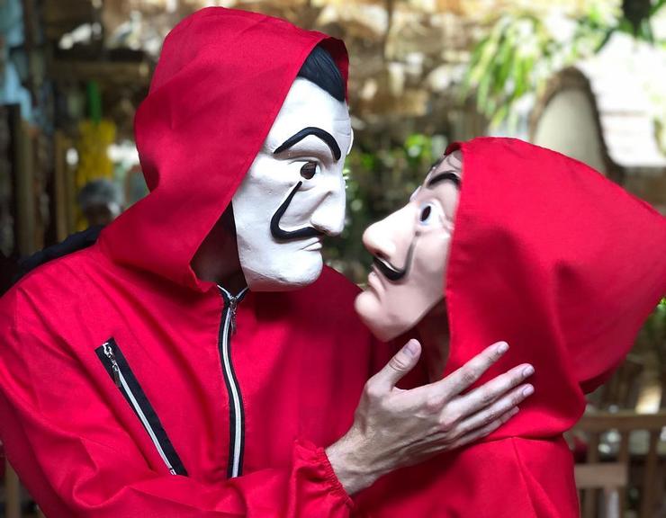 Túlio Gadêlha e Fátima Bernardes curtem o Carnaval em Olinda