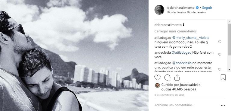 José Loreto e Débora Nascimento mantém fotos e declarações