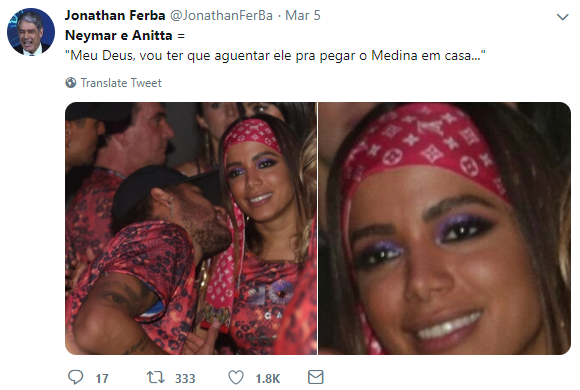 Memes Neymar e Anitta