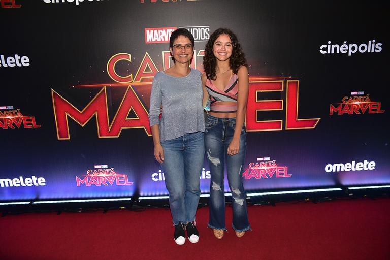 Pré-estreia do filme 'Capitã Marvel'