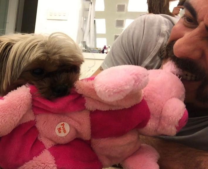 Junno faz homenagem para cachorro de Xuxa 