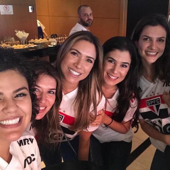 Família Abravanel em jogo do São Paulo