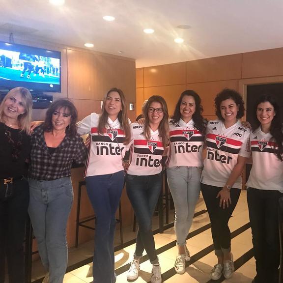 Família Abravanel em jogo do São Paulo