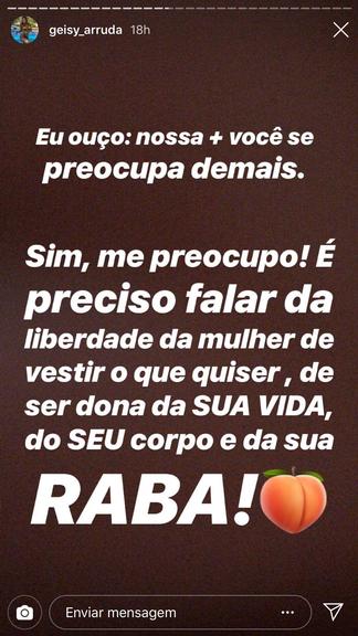 Geisy Arruda usa calcinha de biquíni no limite e choca a web