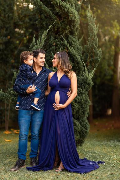 Lucilene Caetano e Felipe Sertanejo fazem ensaio especial para Dia das Mães