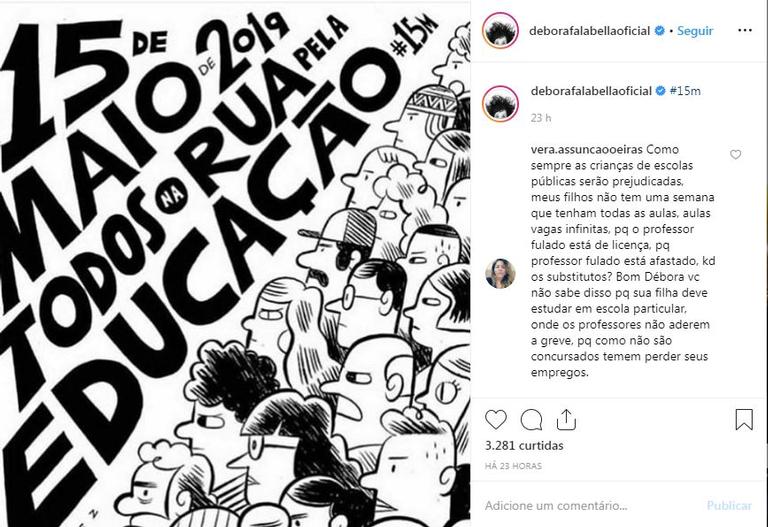 Artistas se manifestam contra medida do MEC