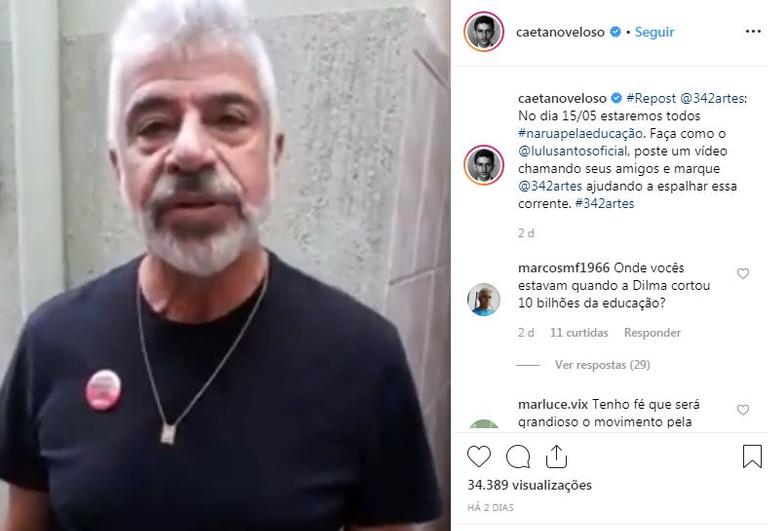 Artistas se manifestam contra medida do MEC