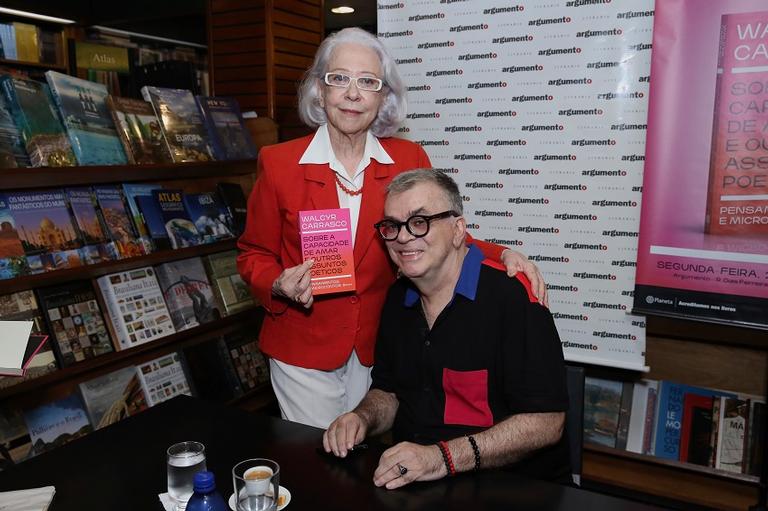 Fernanda Montenegro e Walcyr Carrasco