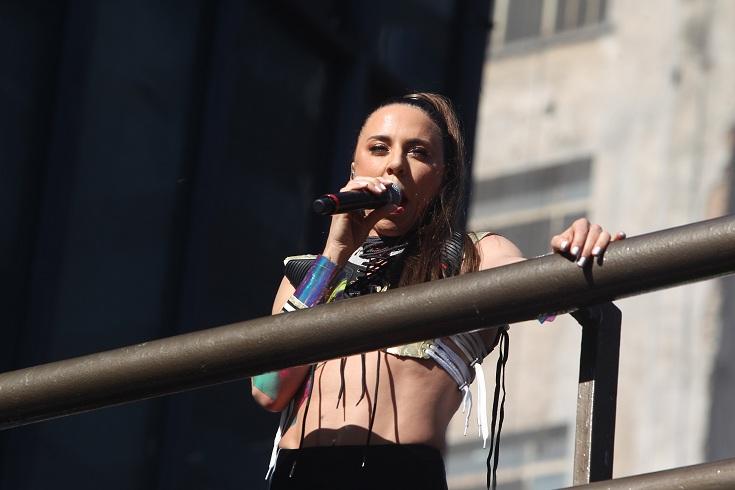 Melanie C na Parada do Orgulho LGBT