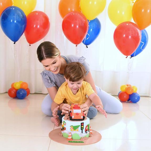 Andressa Suita comemora aniversário de 2 anos do primogênito