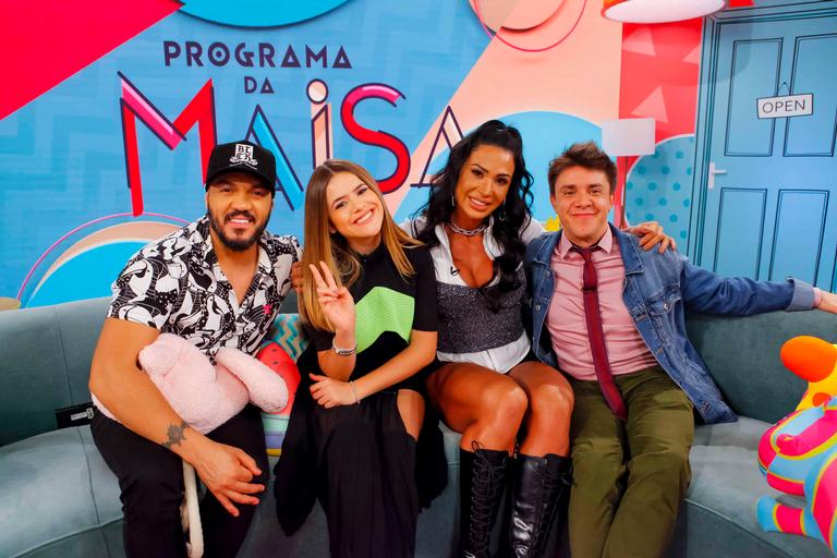 Belo e Gracyanne do Programa da Maisa