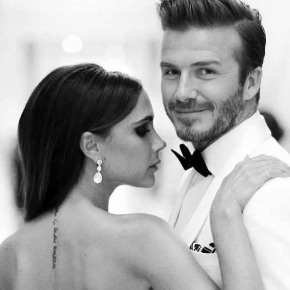 David Beckham comemora 20 anos de casado com Victoria Beckham