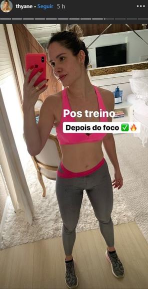 Thyane Dantas mostra antes e depois e choca com mudança