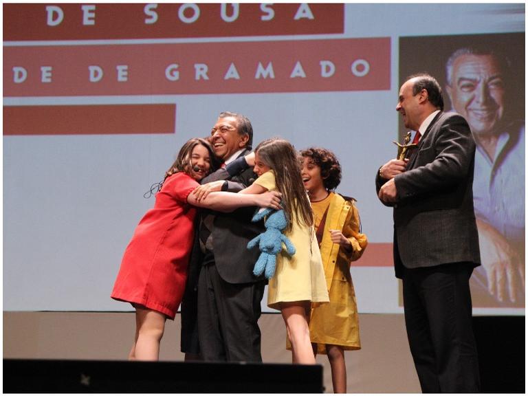 Maurício de Souza foi homenageado no Festival de Gramado