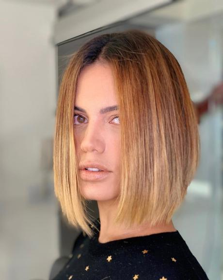 Letícia Lima com novo corte