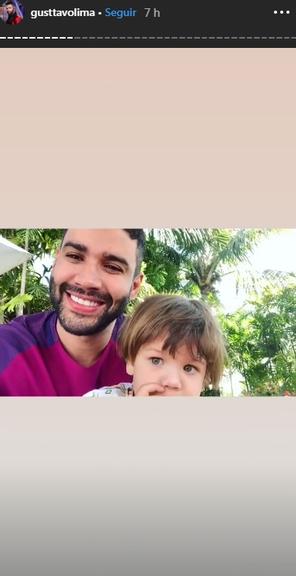 Gusttavo Lima comemora aniversário ao lado da família