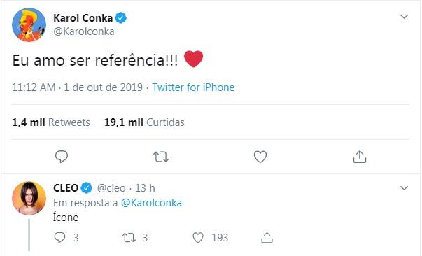 Karol Conka mandando indireta para Anitta 