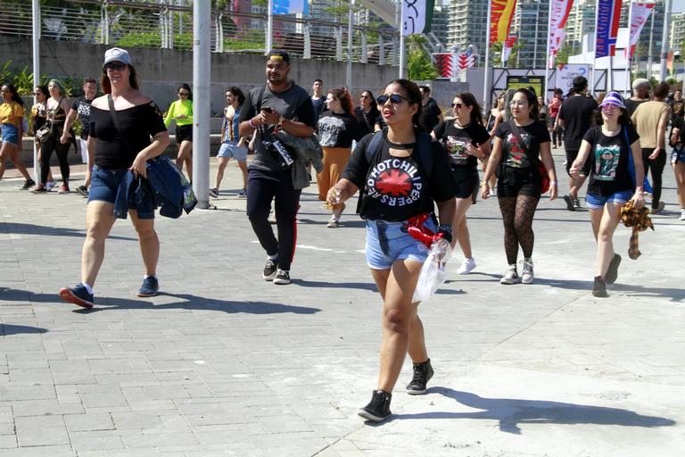 Portões da Cidade do Rock já estão abertos para o quarto dia de festival