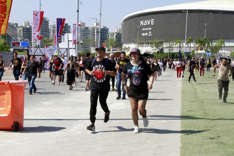 Portões da Cidade do Rock já estão abertos para o quarto dia de festival