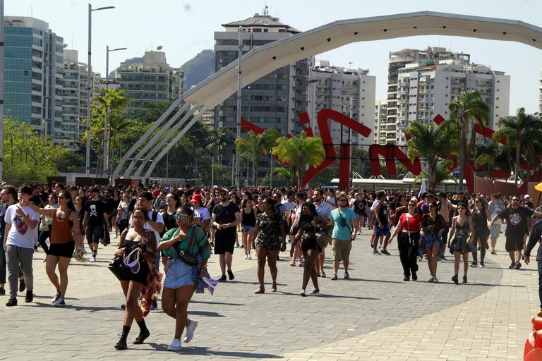 Portões da Cidade do Rock já estão abertos para o quarto dia de festival