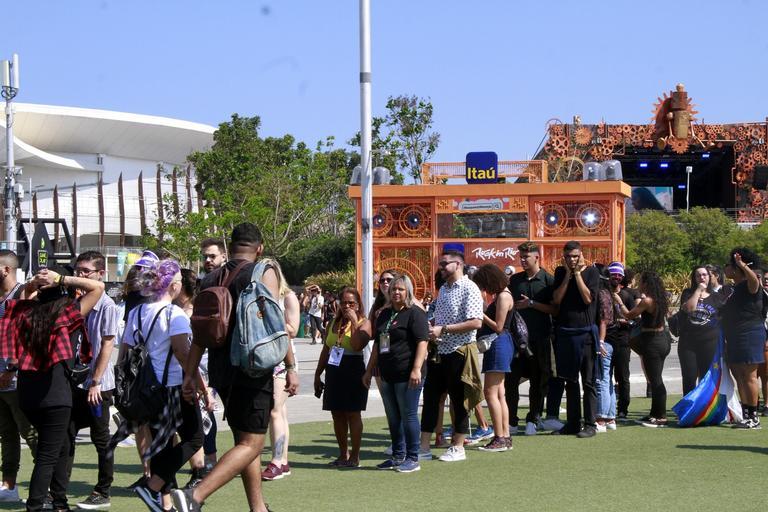 Portões da Cidade do Rock já estão abertos para o quarto dia de festival