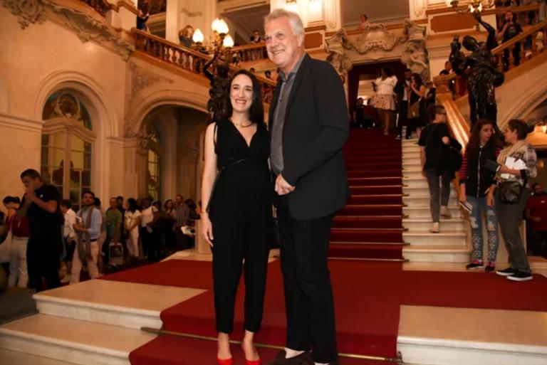 Maria Prata e Pedro Bial no Festival Mário de Andrade