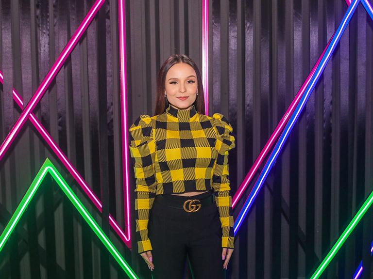 Larissa Manoela na Coletiva de Imprensa da Nova Turnê 