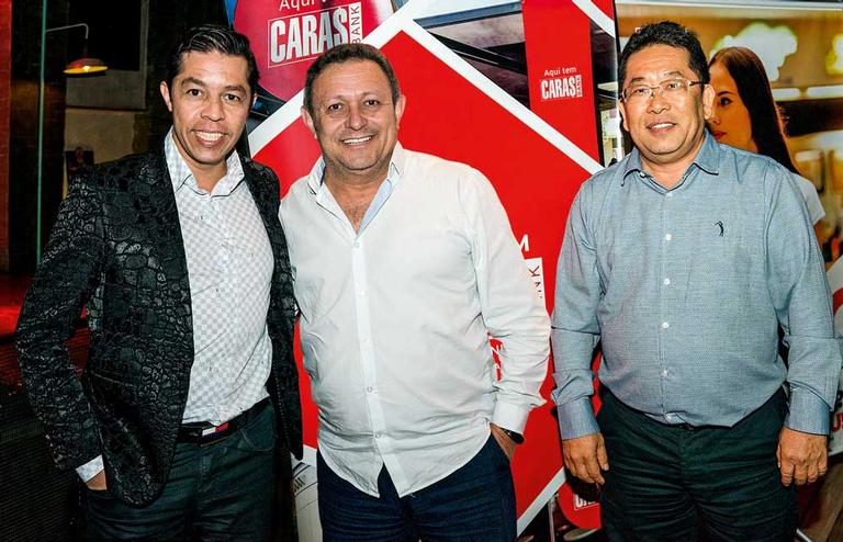  Fabio Silva, Adalberto Carius e Teruo Hato