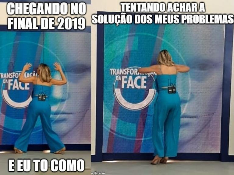 Ticiane Pinheiro em brincadeira no Hoje em Dia