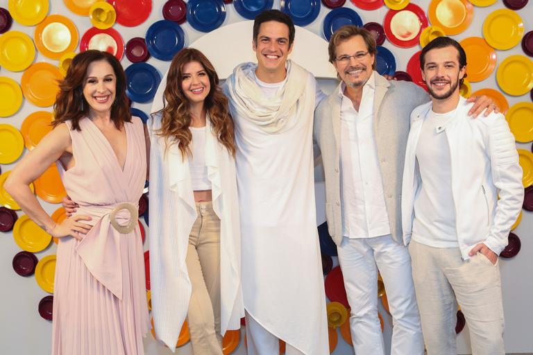 Claudia Raia, Mariana Santos, Mateus Solano, Edson Celulari e Jayme Matarazzo