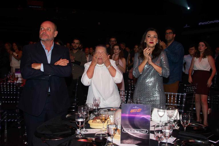 Família de Ricardo Boechat se emociona em homenagem para o jornalista