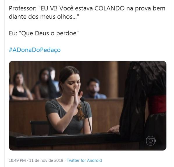 Telespectadores reagem ao julgamento de Josiane (Agatha Moreira) em A Dona do Pedaço