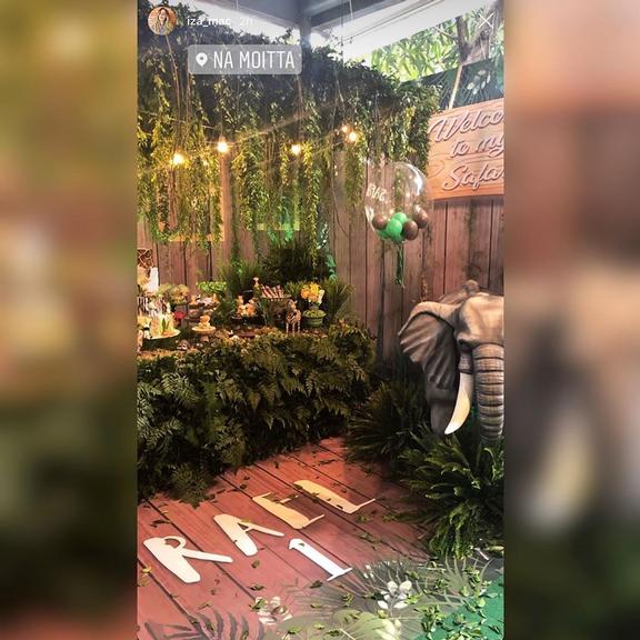 Confira detalhes da festa de 1 ano do filho de Isis Valverde