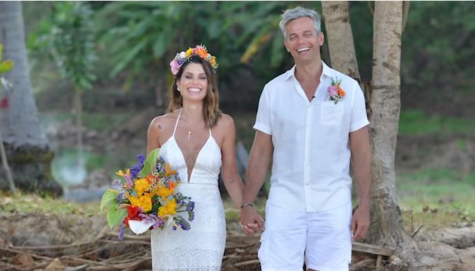 Flávia Alessandra e Otaviano Costa relembram terceiro casamento