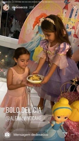 Aniversário da filha de Deborah Secco