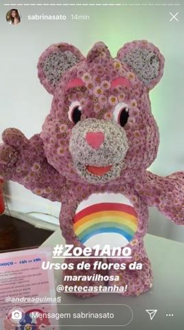 Aniversário de um ano de Zoe