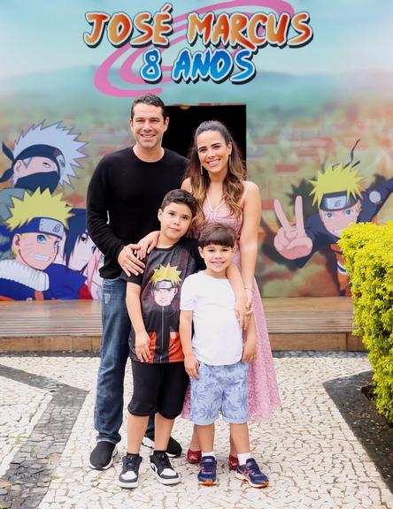 Wanessa Camargo celebra aniversário do filho José Marcus