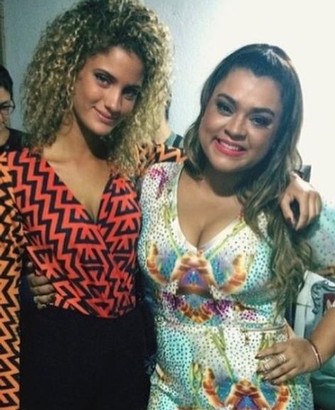 Preta Gil com a nora Laura Fernandez