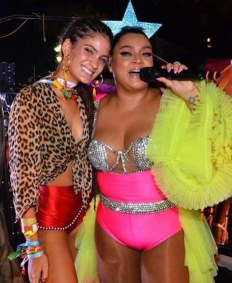 Preta Gil com a nora Laura Fernandez