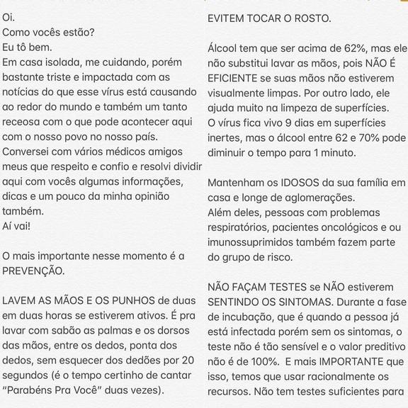 Bruna Marquezine desabafa sobre isolamento social