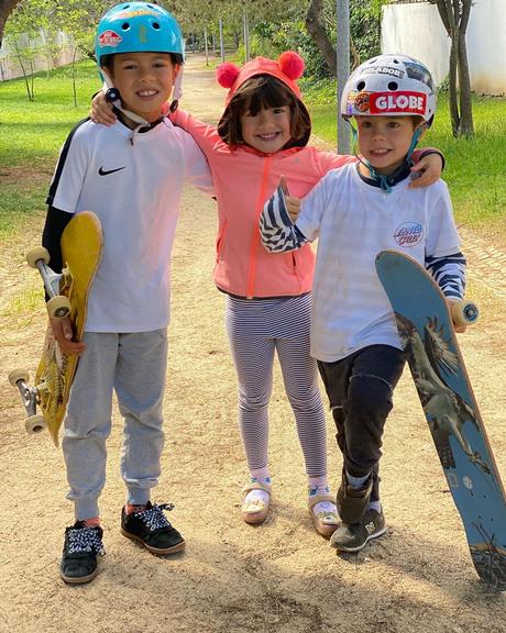 Filhos de Luana Piovani esbanjam fofura durante quarentena